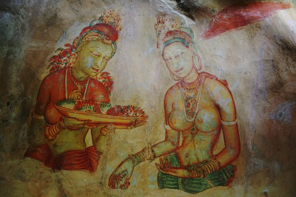 Sigiriya painting 1